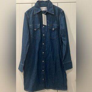 Denim Longline Jacket